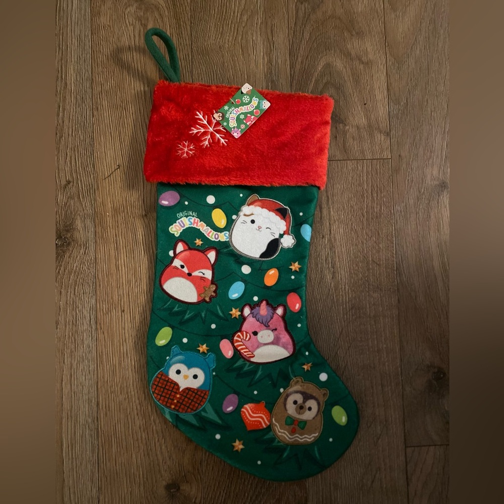 Squishmallows RARE Christmas Stocking! :)